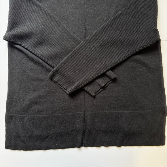 Talbots Sweater 100% Merino Wool Black Long Sleeve Shirt Top Soft Sz XL - Picture 15 of 15